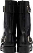 Stefan Cooke Black Star Biker Boots