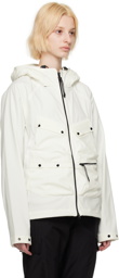 C.P. Company White Goggle Jacket