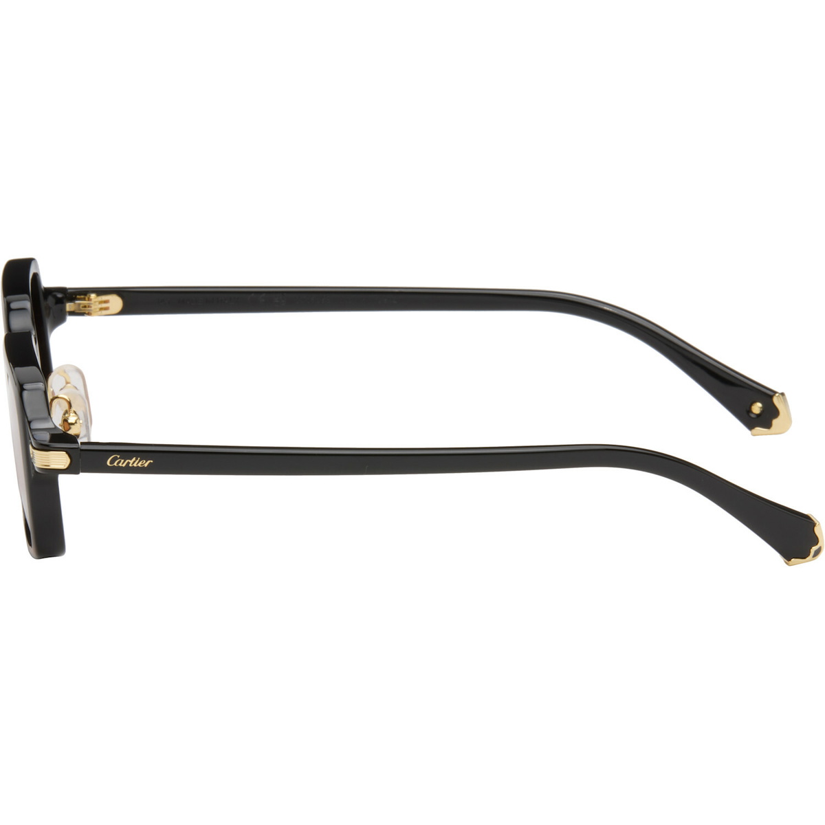 Cartier Black 'Première de Cartier' Sunglasses