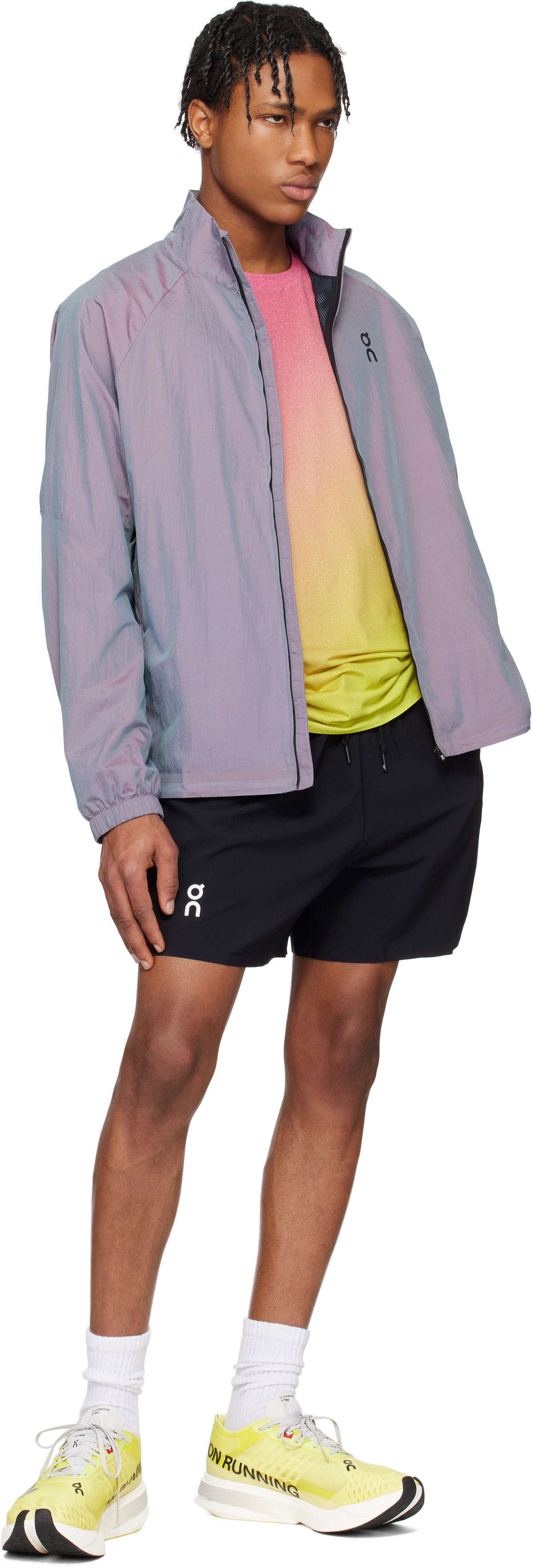 On Pink Court Jacket On