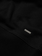 AMIRI - Logo-Appliquéd Cotton-Jersey Hoodie - Black