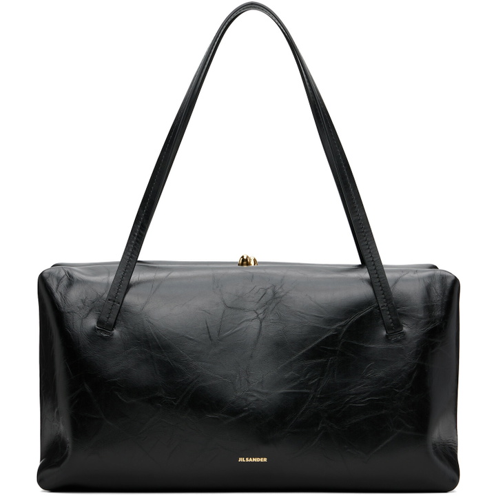 Photo: Jil Sander Black Goji Pillow Medium Bag