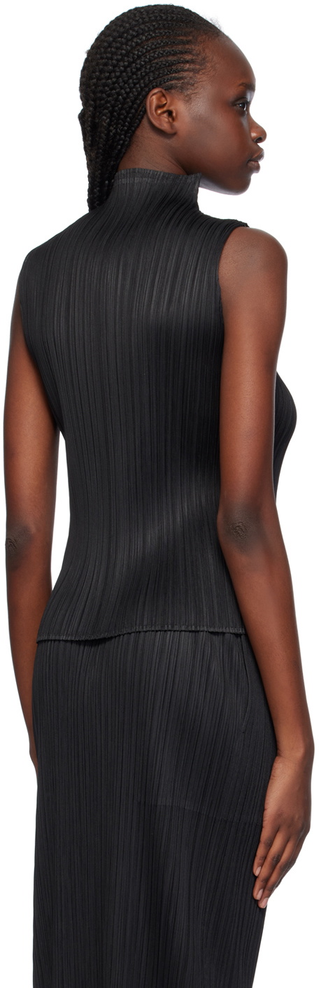 PLEATS PLEASE ISSEY  tops Tunic PP41KT652 black main image 1