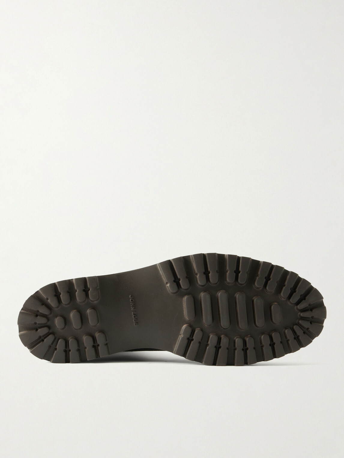 John Lobb - Peak Patchwork Leather, Suede and Nubuck Lace-Up Boots - Brown
