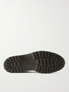 John Lobb - Peak Patchwork Leather, Suede and Nubuck Lace-Up Boots - Brown