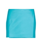 Dodo Bar Or Leather miniskirt