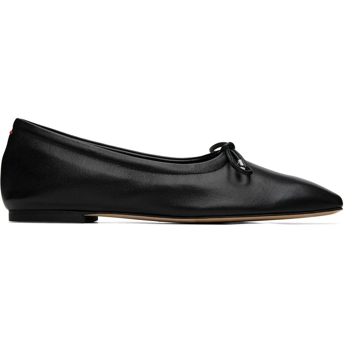 Aeyde Black Nomi Glove Ballerina Flats
