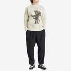 Heresy Men's Rogue Knit Sweater in Ecru