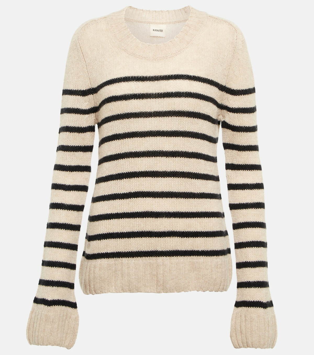 高評価！ striped Tilda Khaite cashmere Khaite sweater ニット+セーター