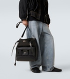 Balenciaga Bel Air leather messenger bag
