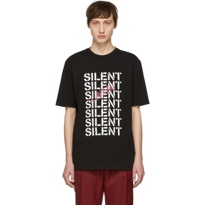 Photo: Lanvin Black Multi Silent T-Shirt