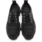 GANNI Black Nylon Winter Hybrid Derbys