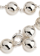 Pearl Octopuss.y Sterling Silver Sphere Necklace - One Size