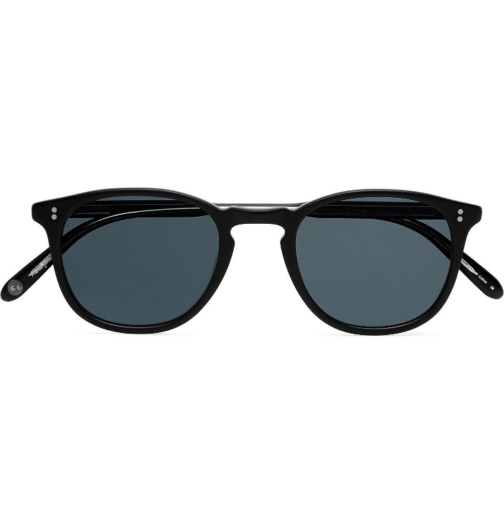 Photo: Garrett Leight California Optical - Kinney 47 Square-Frame Acetate Sunglasses - Black