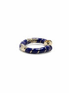 Yvonne Léon 9K Yellow Gold Mini Torsade Diamond Hoop Earrings