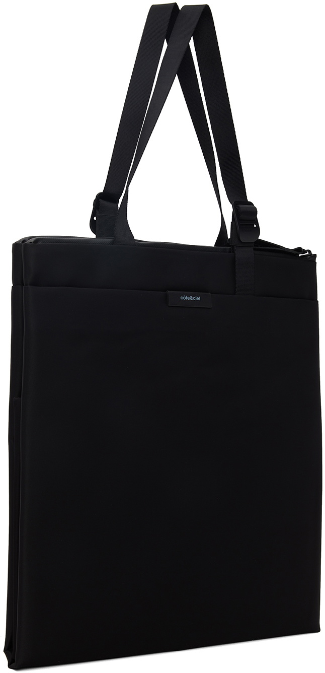 Côte&Ciel Black Salm Sleek Tote Cote & Ciel