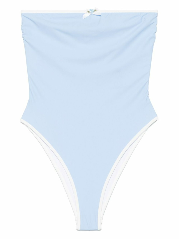 Photo: Rowen Rose Strapless Swimsuit