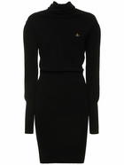 VIVIENNE WESTWOOD - Bea Wool & Cashmere L/s Mini Dress