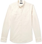 J.Crew - Slim-Fit Button-Down Collar Stretch-Cotton Chambray Shirt - Beige