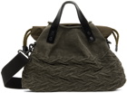 master-piece Khaki Yashiki Edition Knit Messenger Bag
