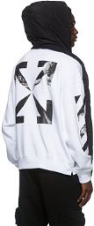 Off-White Black Hooded Puffer Scarf