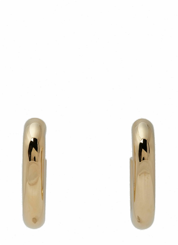 Photo: XL Link Hoop Earrings in Gold