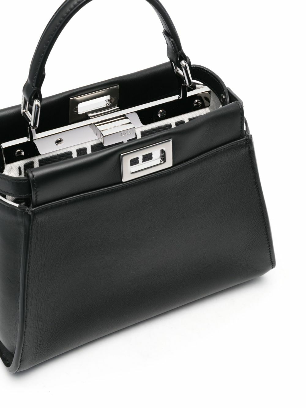 FENDI - Peekaboo Mini Canvas Handbag Fendi