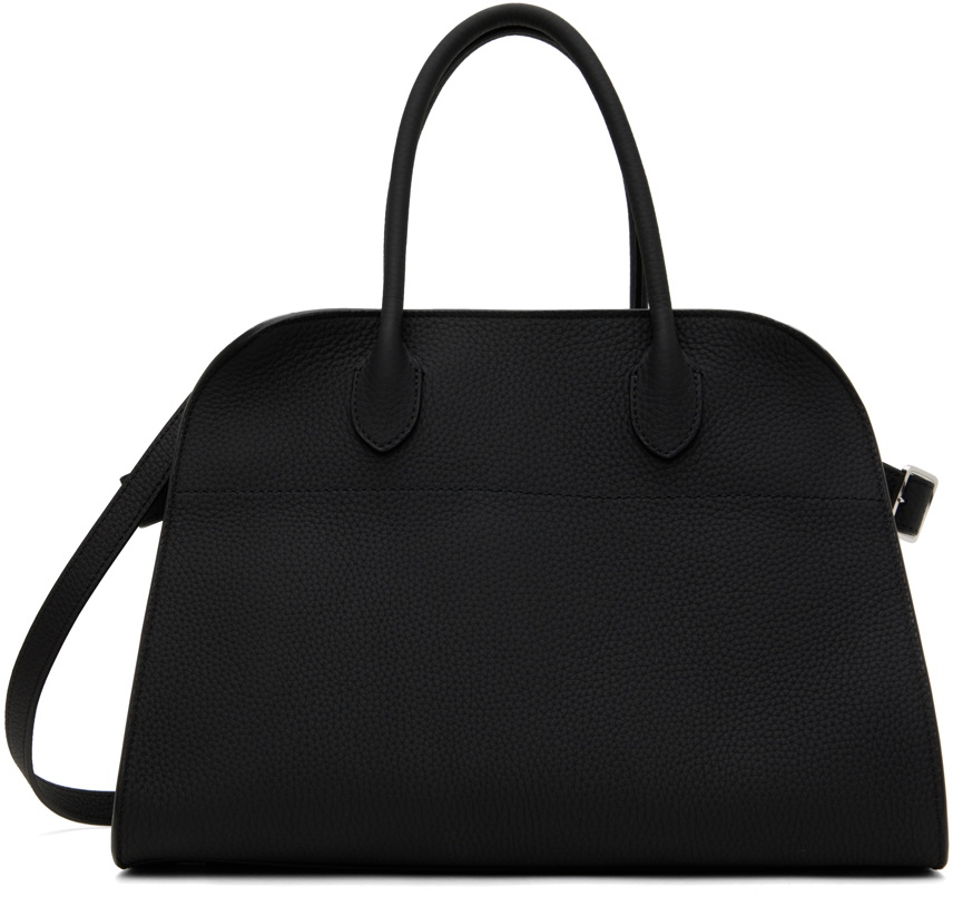 The Row Black Soft Margaux 12 Bag The Row