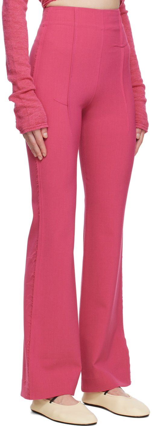 Talia Byre Pink Tailored Trousers
