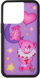 Wildflower Purple Harlequin Bear Hug iPhone 13 Pro Case