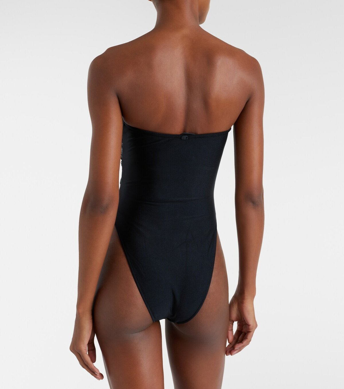 Adriana Degreas Cutout sequined swimsuit
