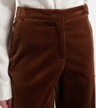 Dorothee Schumacher Elegance Softness velvet wide-leg pants