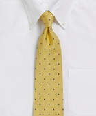 Brooks Brothers Men's Dot Rep Tie | Gold