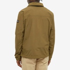 Napapijri Men's Zip Through Shirt Jacket in Dark Olive