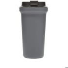 Rivers Wallmug Bearl Solid Double Walled Reusable Coffee Cup in Grey 400ml