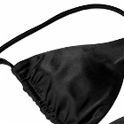 It's Now Cool Women's String Bikini Top in Black