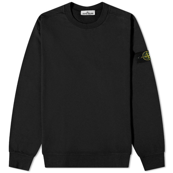 Photo: Stone Island Men's Lightweight Crew Sweat in Black