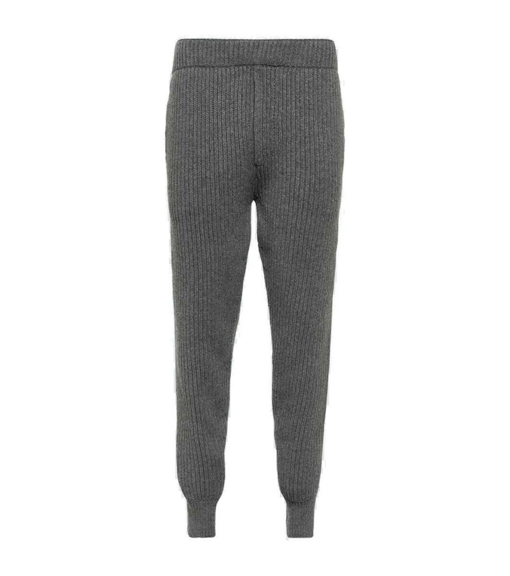 Photo: Gucci Web Stripe wool and cashmere pants
