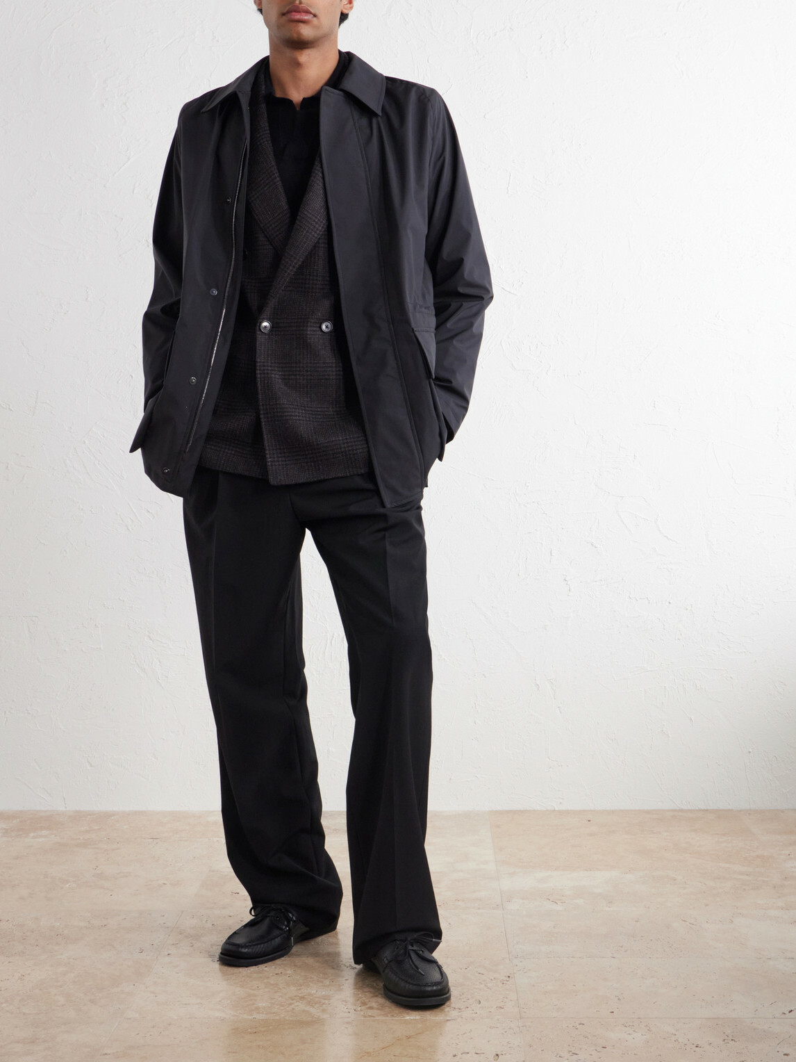 Saman Amel - Shell Jacket - Black