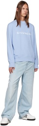 Givenchy Blue Slim Fit Sweatshirt