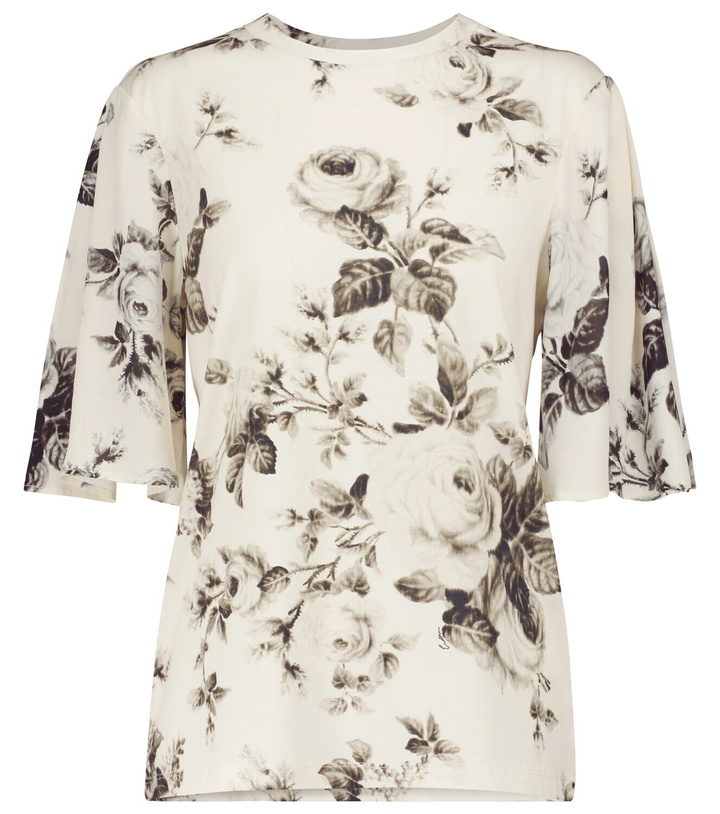 Photo: Erdem - Jane floral cotton T-shirt