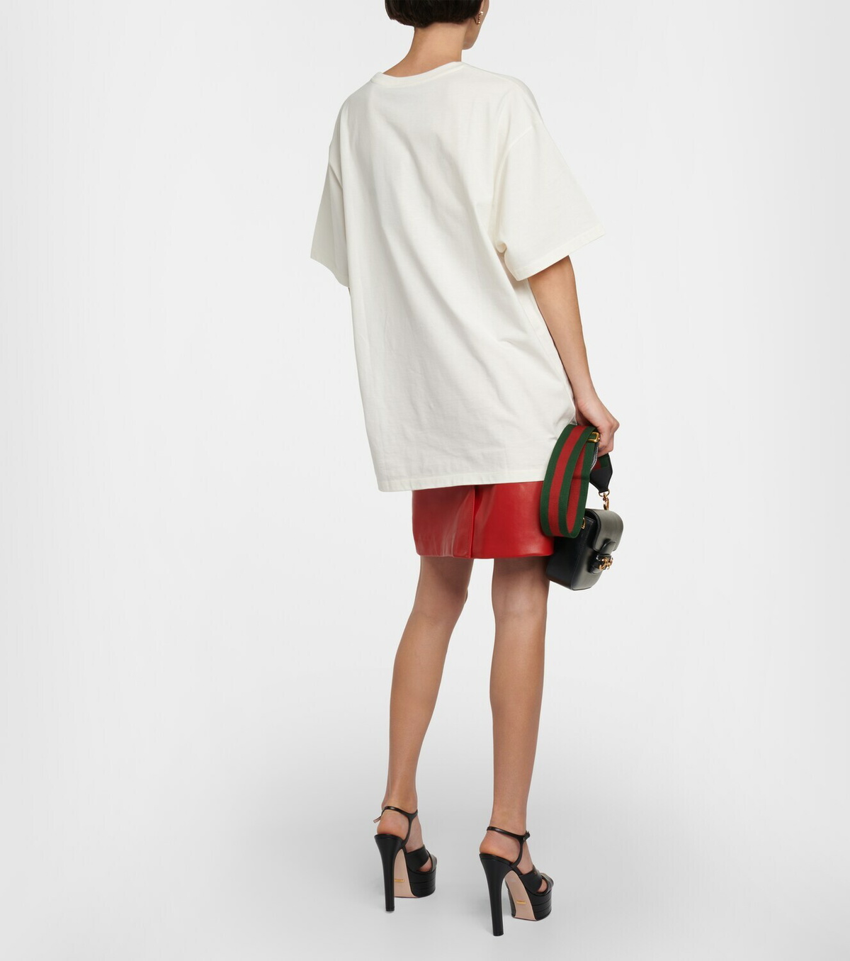 Gucci Printed cotton-jersey T-shirt