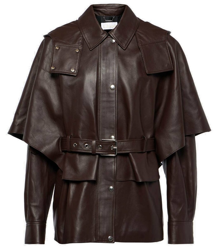 Photo: Chloé Layered leather jacket