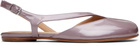 Maison Margiela Purple Tabi Slingback Sandals