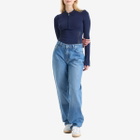 Daily Paper Women's Asola Avery Denim Pants in Light Blue