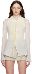 Bec + Bridge Off-White Floria Blouse