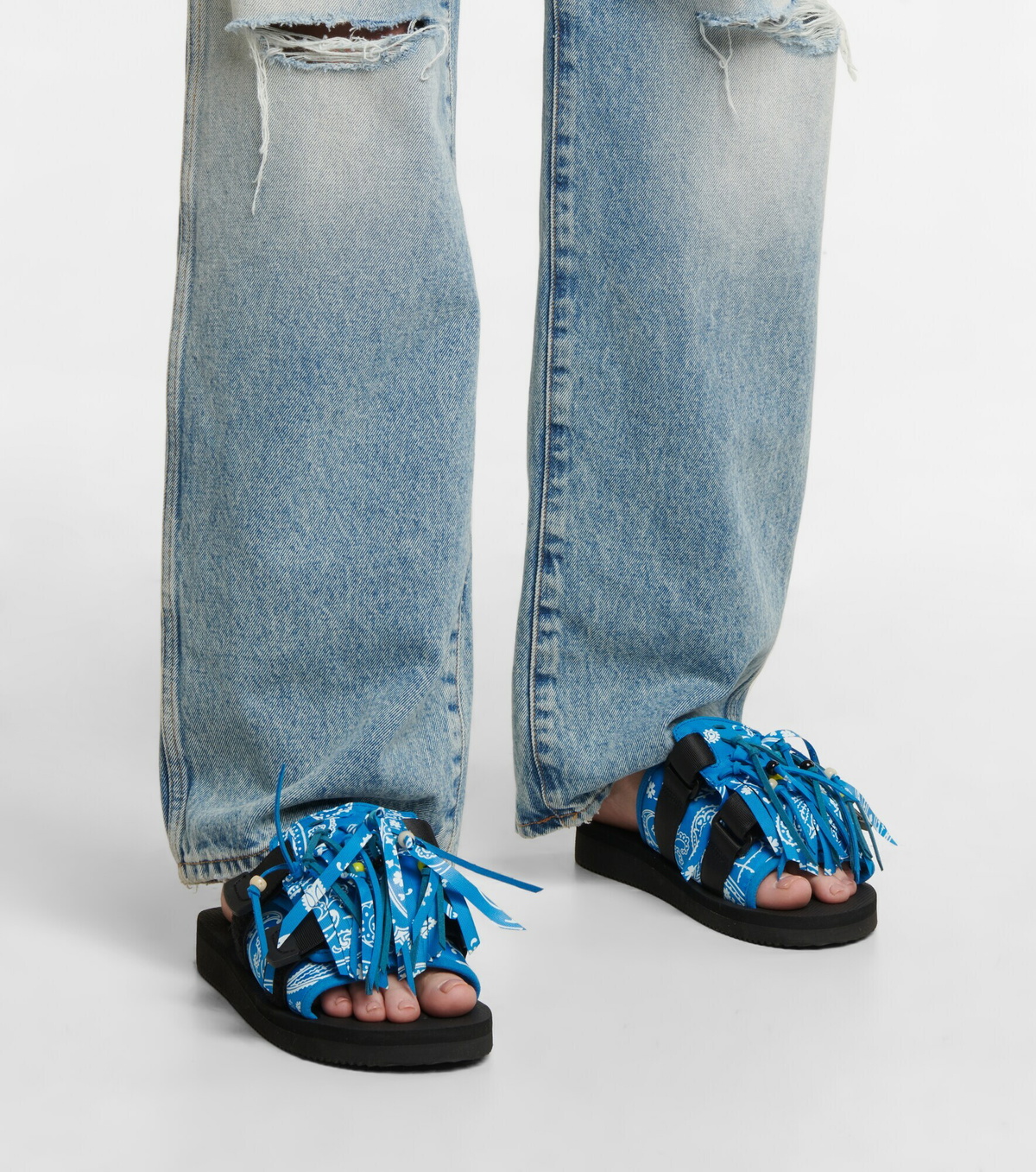 Alanui - x Suicoke fringed sandals