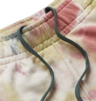 Nike - Tie-Dye Loopback Cotton-Jersey Shorts - Neutrals