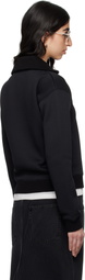 McQueen Black Cut & Sew Sweatshirt