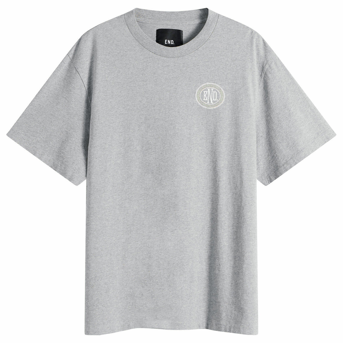 END. Leisure T-Shirt in Grey Marl
